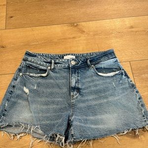 LOFT cutoff denim shorts